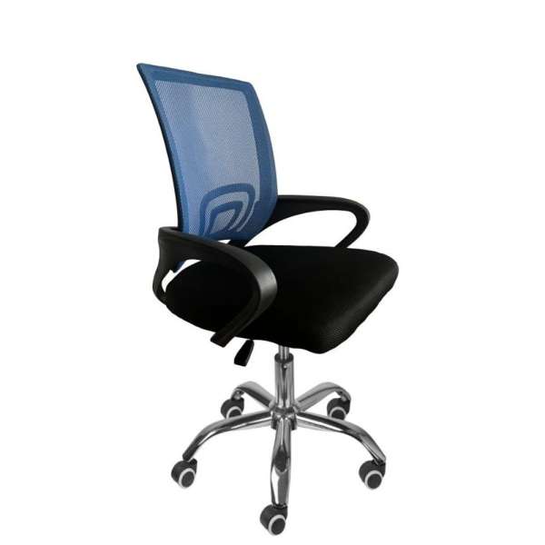 Jolly mesh irodai forgószék, US 128, kék-fekete