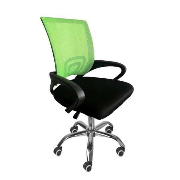 Jolly mesh irodai forgószék, US 128, zöld-fekete