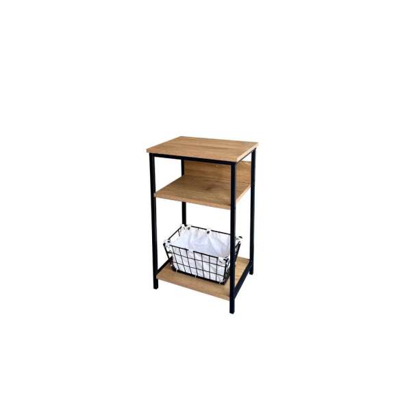 Bessy tároló asztalka, tölgy