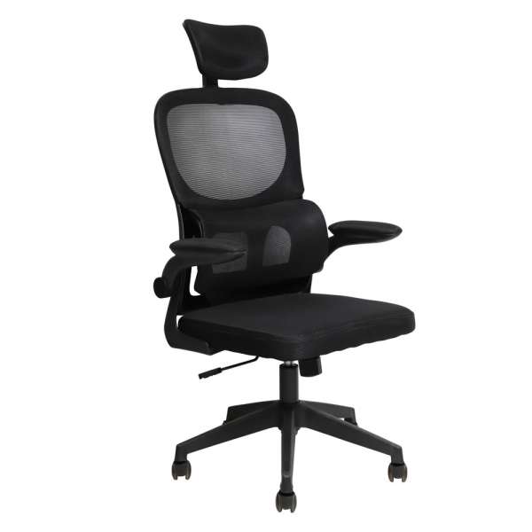 OC-656 mesh irodai forgószék, US 136, fekete