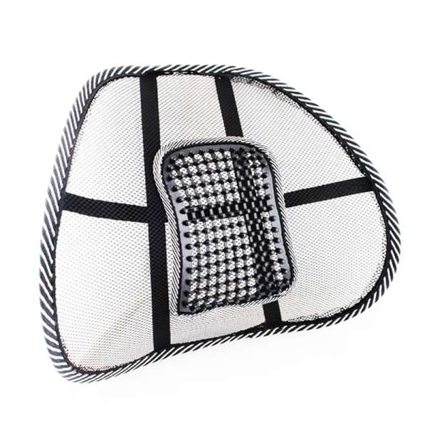 Univerzális deréktámasz, gerinctámasz, testtarás korrigáló, autóba, irodába, vagy otthonra, fekete