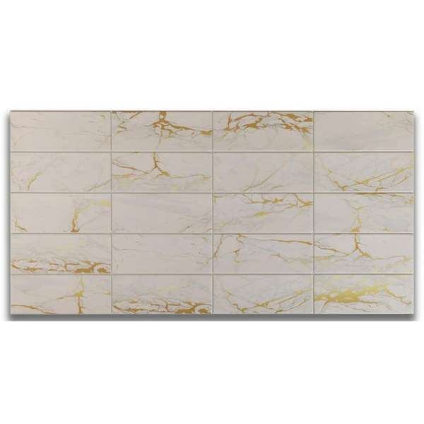 3D PVC falpanel Tile Marble Fusion