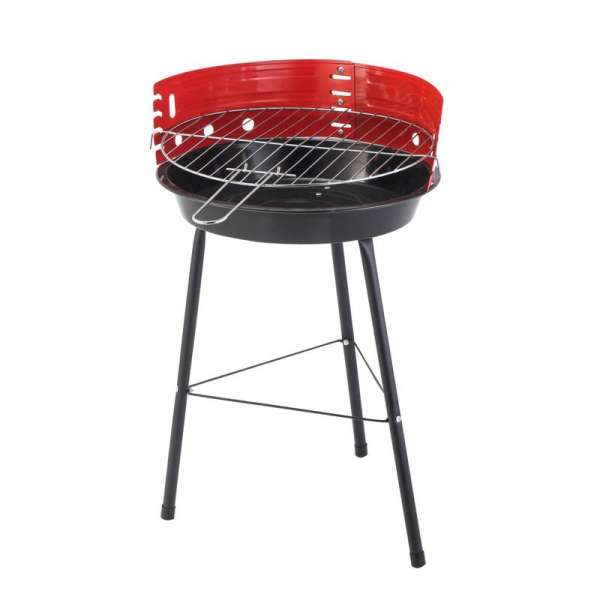 Nava 10-186-215 BBQ Guru hordozható zománcozott grill, 33 cm átmérő