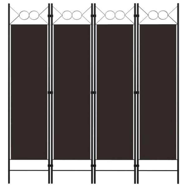 Barna 4 paneles paraván 160 x 180 cm