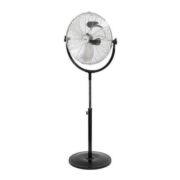 HOME SFI45H álló fém ventilátor, 110 W, 45 cm-es lapátátmérő, állítható magasság, 3 fokozat, fém lapát