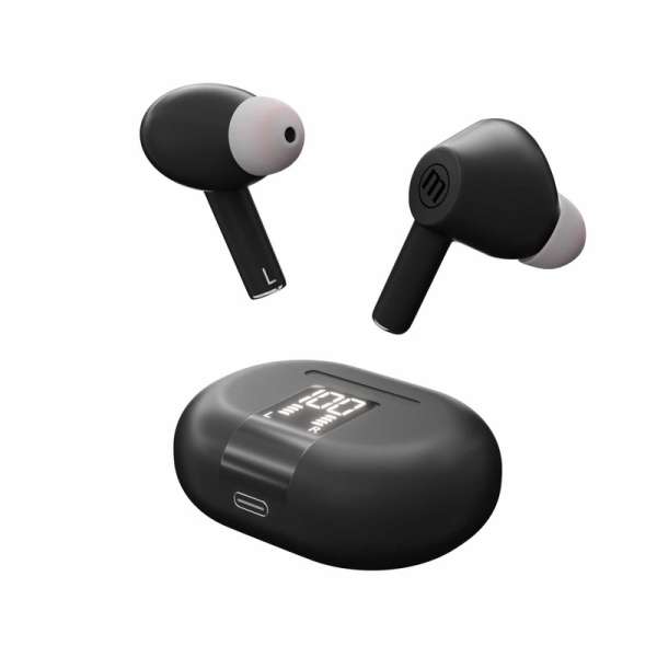 Maxell 348596 MAXPODS vezeték nélküli fülhallgató, aktív zajszűrés, TWS, Bluetooth, ENC, mikrofon