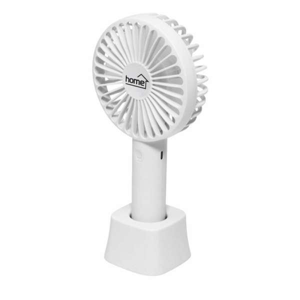 HOME HF9C kézi ventilátor, akkumulátoros, 4 W teljesítmény, 3 sebesség, 9 cm-es lapátátmérő