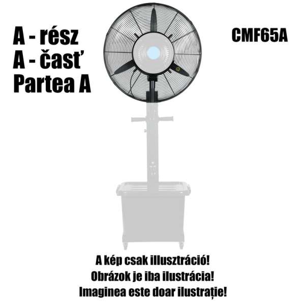 HOME CMF65A párásító ventilátor rácsok és ventilátor lapát