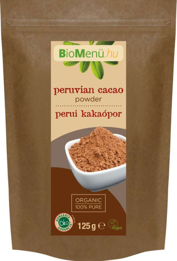 Bio menü bio kakaópor perui 125 g