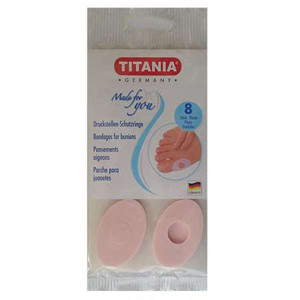 Titania Tyúkszemtakaró párna 8 db-os (nagylábujj) 5210