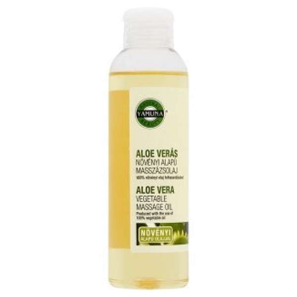 YAMUNA NÖVÉNYI MASSZÁZSOLAJ ALOE VERÁS 250 ml