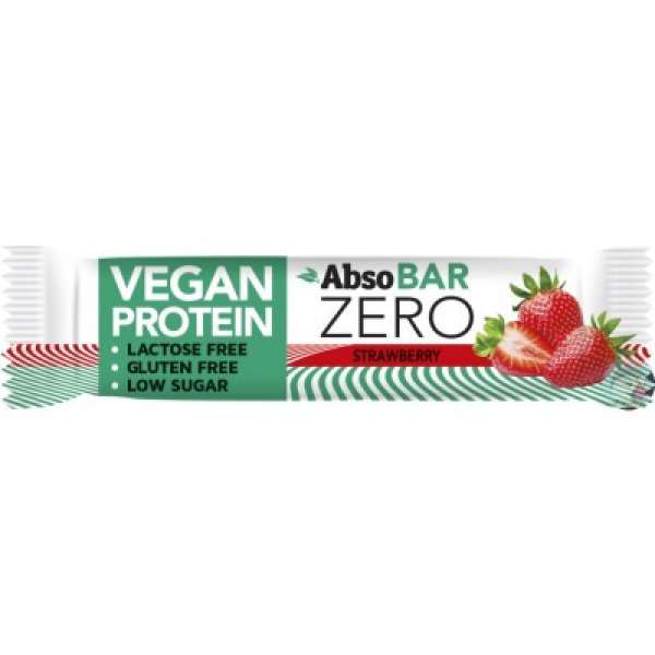 Absorice absobar zero vegan proteinszelet strawberry 40 g