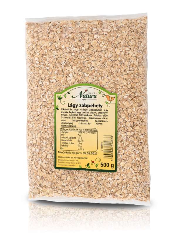 Natura lágy zabpehely 500 g
