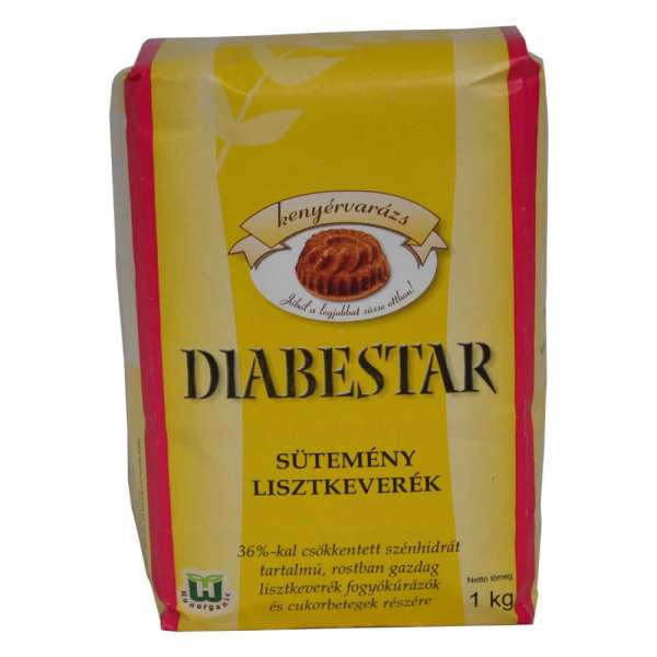 Diabestar sütemény lisztkeverék 1000 g