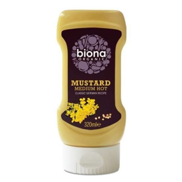 Biona Bio Mustár Közepesen Erős 320 ml