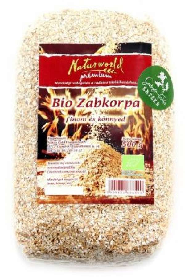 Naturgold Bio Zabkorpa 500 g