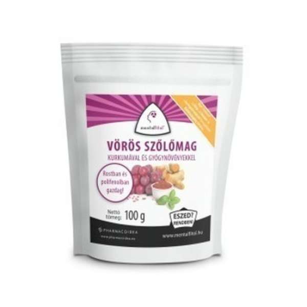 MENTALFITOL VÖRÖS SZŐLŐMAG ŐRLEMÉNY 200 g
