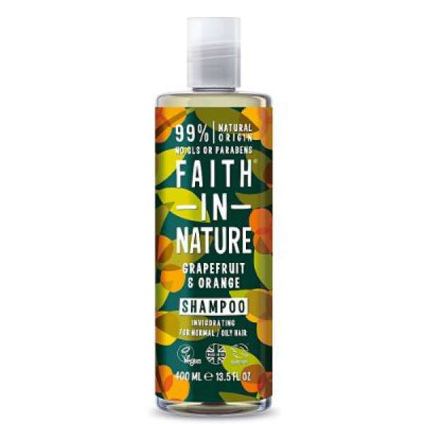 Faith in Nature Sampon Grapefruit és Narancs 400ml