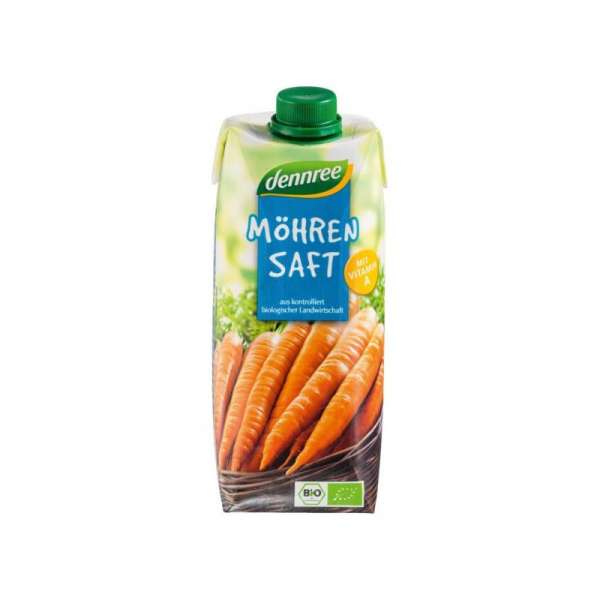 Dennree bio sárgarépalé 500 ml