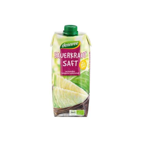 Dennree bio savanyúkáposztalé 500 ml