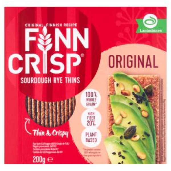 FINN CRISP ROZSKENYÉR VÉKONY NATÚR