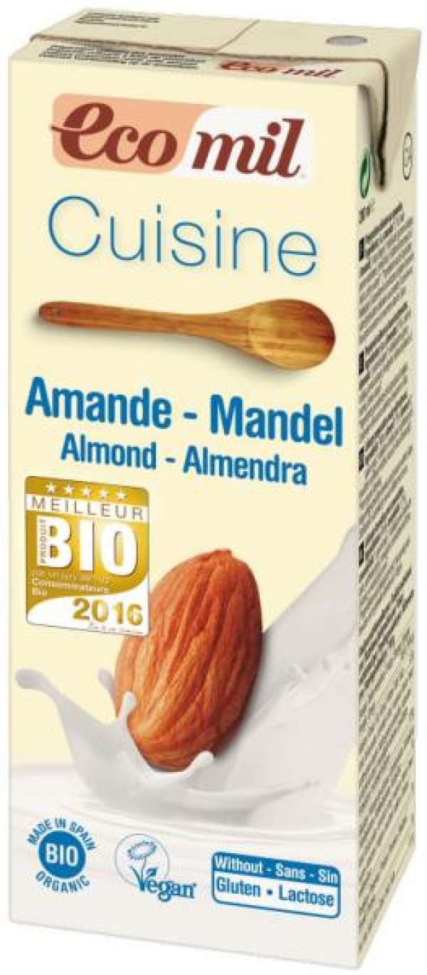 Ecomil bio konyhai főzőalap mandulából 500 ml