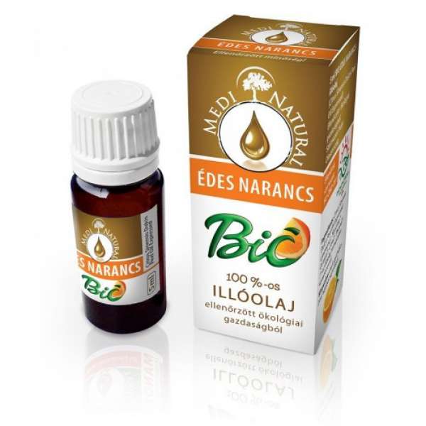 Medinatural bio édes narancs illóolaj 100% 5 ml