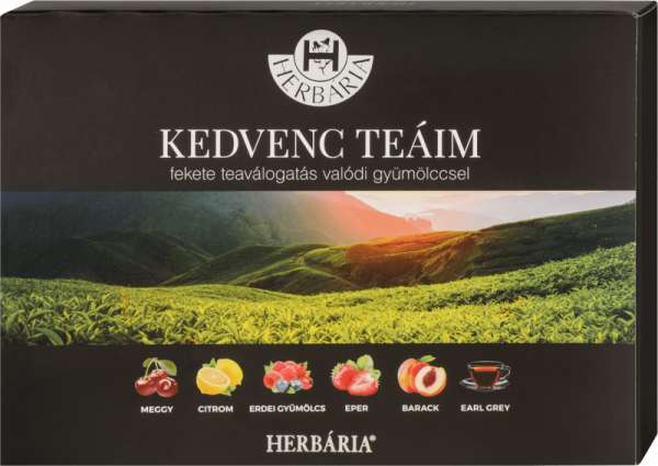 Herbária kedvenc teáim gyümölcsös válogatás 6x5 db