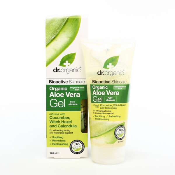 dr.Organic Bio Aloe vera gél bio uborka kivonattal 200 ml