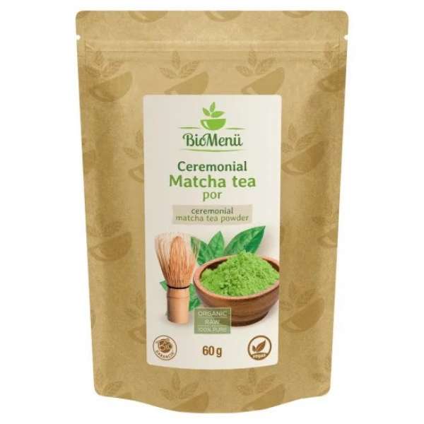 BioMenü BIO MATCHA TEA CEREMONIAL por 60 g
