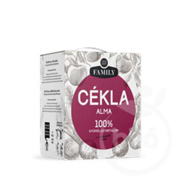 Dér juice family céklás almalé 70-30% 3000 ml