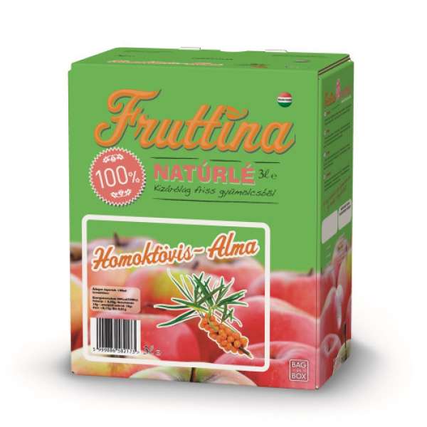 Fruttina alma-homoktövis lé 5000 ml