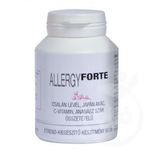 Allergy forte étrend-kiegészítő kapszula 60 db