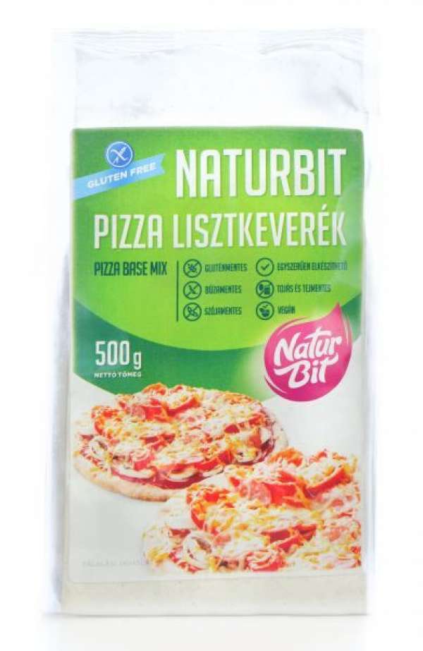 Naturbit gluténmentes olasz pizza lisztkeverék 500 g