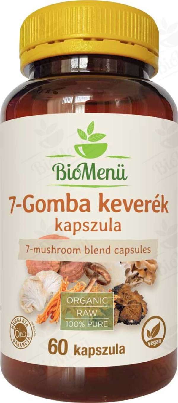 BioMenü BIO 7-GOMBA keverék kapszula 60 db