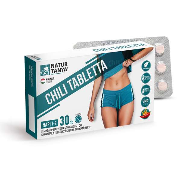 Naturtanya zsírégető csomag chili tabletta+gél 200 ml+30 db