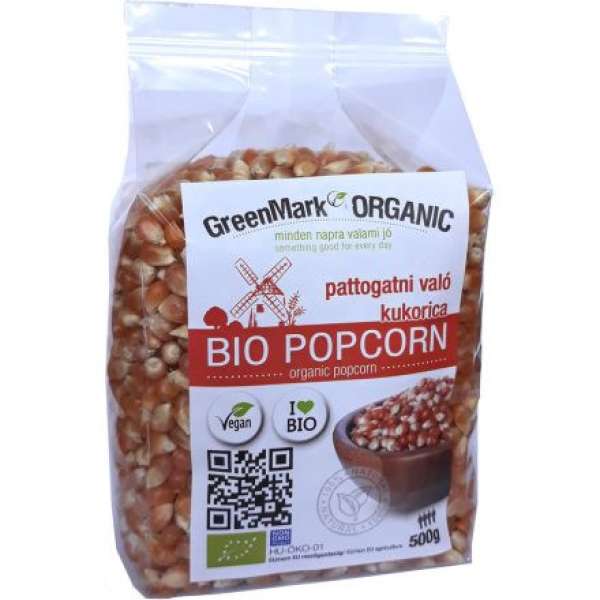 Greenmark bio popcorn 500 g
