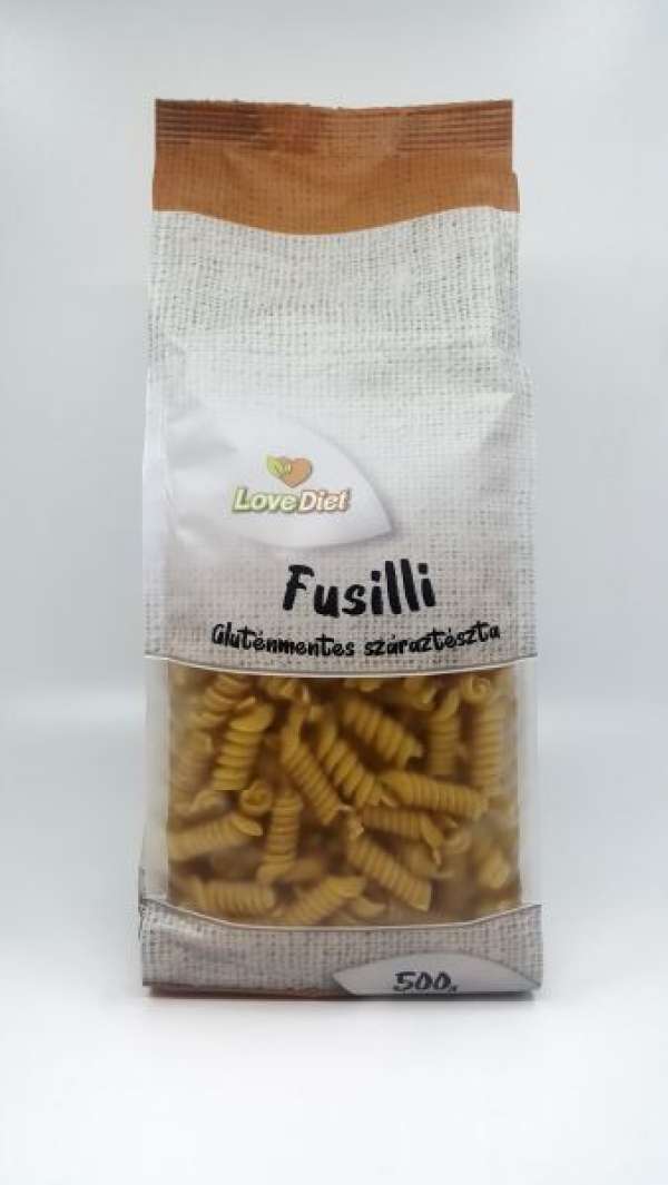 Love Diet Tészta Fusilli Gm. 500 g