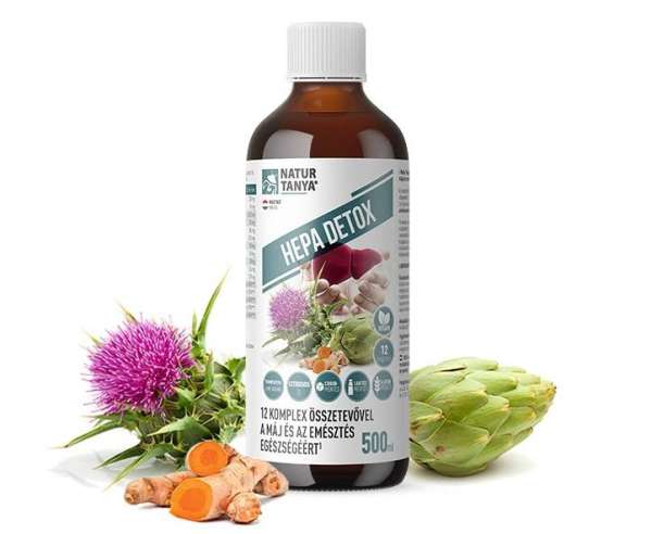 Natur Tanya® Hepa Detox máj és emésztés 500 ml
