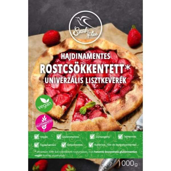 Szafi Free hajdinamentes rostcsökkentett univerzális lisztkeverék 1000g