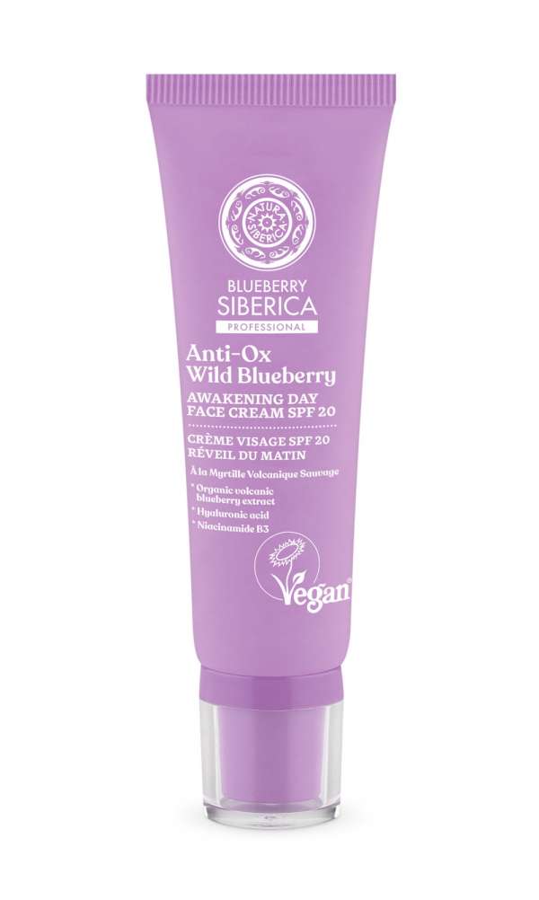 Natura siberica blueberry siberica anti-ox vadáfonya ébresztő nappali arckrém 50 ml