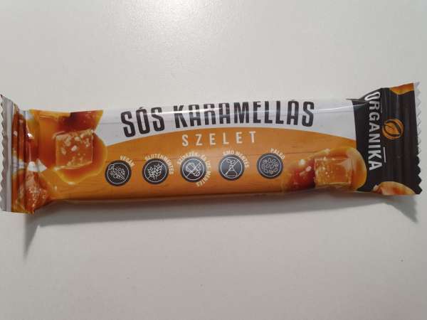 Organika sós karamellás szelet 30 g