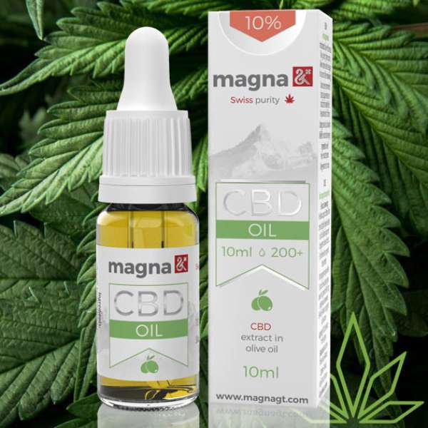 Magna G&T 10% CBD olivaolajban 10 ml