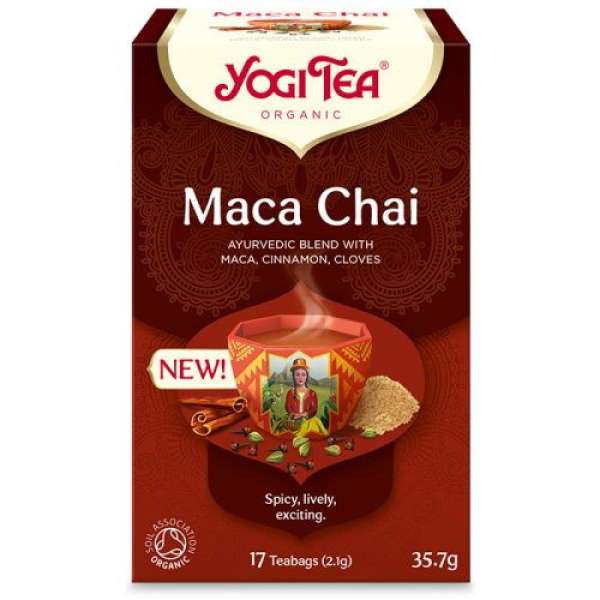 YOGI BIO MACA CHAI TEA