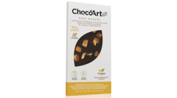 Chocoartz édes mangós étcsokoládé kókuszvirágcukorral 80 g