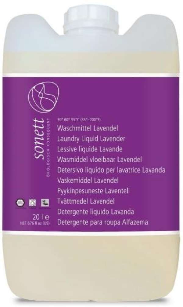 Sonett Mosószer folyékony-levendula 20l