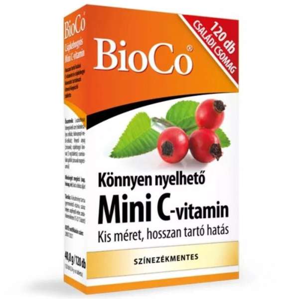 BIOCO C-VITAMIN MINI CSALÁDI CSOM. 120 db