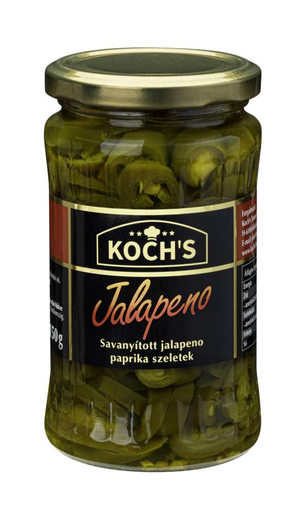 KOCHS JALAPENO SZELETELT 150 g
