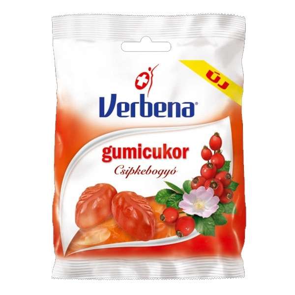 VERBENA GUMICUKORKA CSIPKEBOGYÓ 90 g