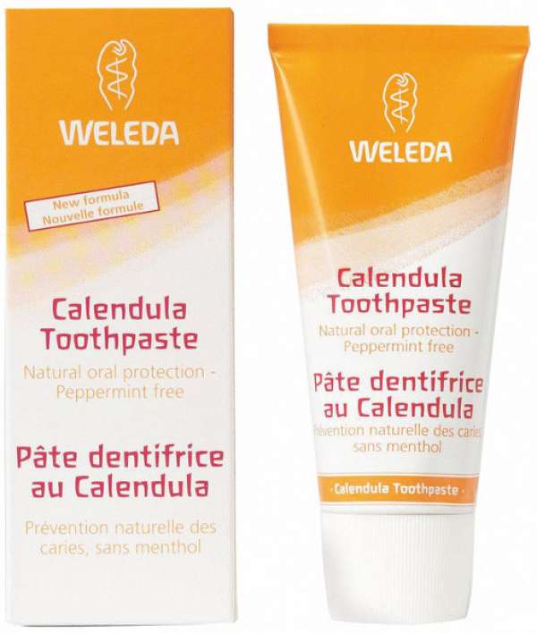 Weleda calendula gyógynövényes mentol mentes fogkrém 75 ml